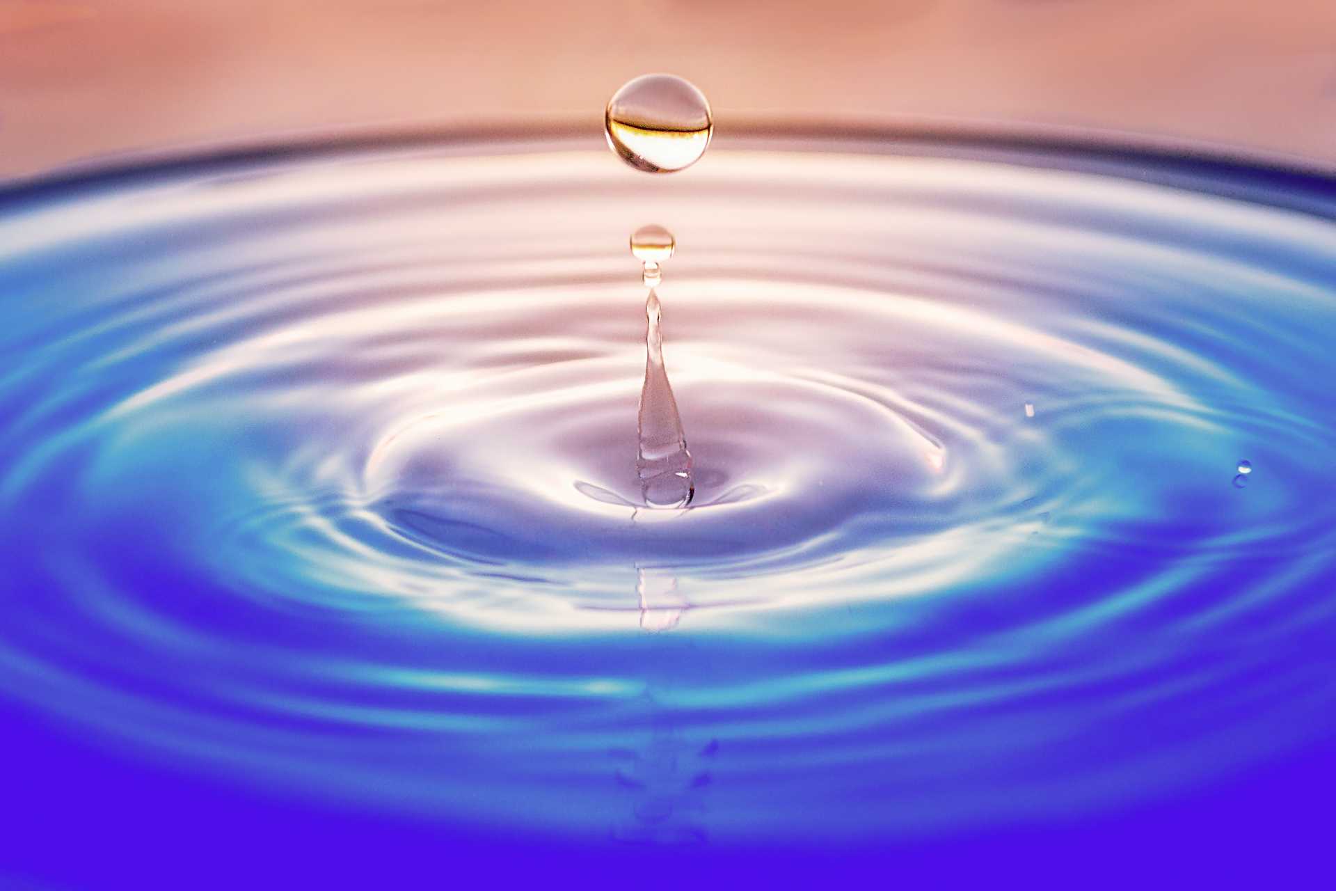 Ripples on water